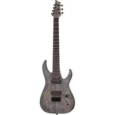 Schecter Sunset-7 Extreme Grey Ghost 7-String Electric Guitar Schecter Sunset-7 Extreme Grey Ghost 7-String Electric Guitar