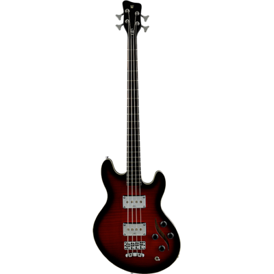 Warwick RockBass Artist Line SklarBass I Burgundy Blackburst Transparent High Polish Semi-Acoustic Bass Guitar Warwick RockBass Artist Line SklarBass I Burgundy Blackburst Transparent High Polish Semi-Acoustic Bass Guitar