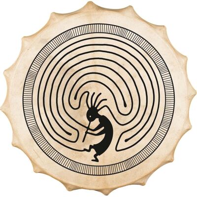 Terré percussion Shaman Drum Siberian Kokopelli - Goat 58cm Frame Drum with Gig Bag Terré percussion Shaman Drum Siberian Kokopelli - Goat 58cm Frame Drum with Gig Bag
