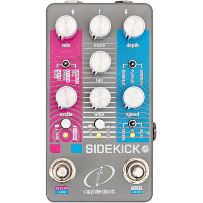 Crazy Tube Circuits Sidekick Jr Multi-Effects Pedal Crazy Tube Circuits Sidekick Jr Multi-Effects Pedal