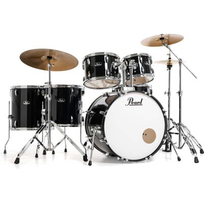 Pearl RS526SBC/C31 Roadshow Jet Black 6-Piece Drum Kit + Cymbals Pearl RS526SBC/C31 Roadshow Jet Black 6-Piece Drum Kit + Cymbals