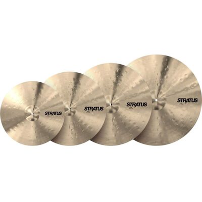 Sabian S5005G Stratus Promotional Cymbal Pack, 14, 16, 18, 20 Sabian S5005G Stratus Promotional Cymbal Pack, 14, 16, 18, 20