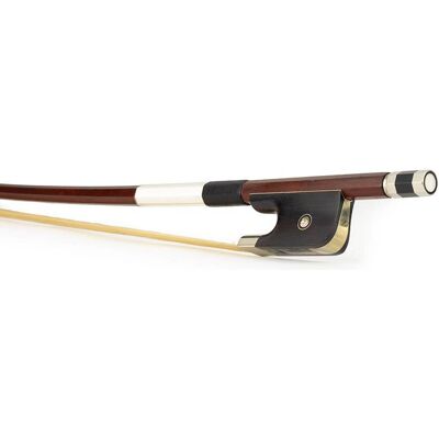 ELS BDF-25/44 French 4/4 Double Bass Bow with Nickel Frame ELS BDF-25/44 French 4/4 Double Bass Bow with Nickel Frame