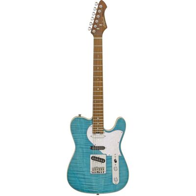 Aria Pro II Hot Rod Collection 615-MK2 Turquoise Blue Electric Guitar Aria Pro II Hot Rod Collection 615-MK2 Turquoise Blue Electric Guitar