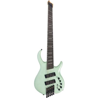 Sire Marcus Miller M6H 5-String Surf Green Metallic Satin Headless Electric Bass with Gig Bag Sire Marcus Miller M6H 5-String Surf Green Metallic Satin Headless Electric Bass with Gig Bag