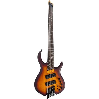 Sire Marcus Miller M6H 5-String Tobacco Sunburst Satin Headless Electric Bass with Gig Bag Sire Marcus Miller M6H 5-String Tobacco Sunburst Satin Headless Electric Bass with Gig Bag