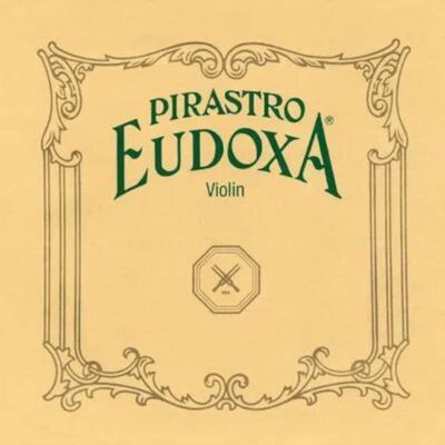 Pirastro 214025 Eudoxa String set Violin, Medium, envelopes, loop end E-1 Pirastro 214025 Eudoxa String set Violin, Medium, envelopes, loop end E-1