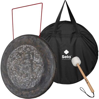 Sela SEGO24CHD Chau Gong Dark Moon 24-inch gong incl. bag and mallet Sela SEGO24CHD Chau Gong Dark Moon 24-inch gong incl. bag and mallet