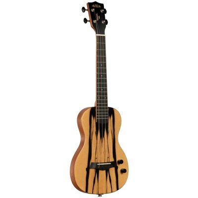 Kala Solid Body Electric Sunny & The Black Pack Signature Tenor electric ukulele with gig bag Kala Solid Body Electric Sunny & The Black Pack Signature Tenor electric ukulele with gig bag