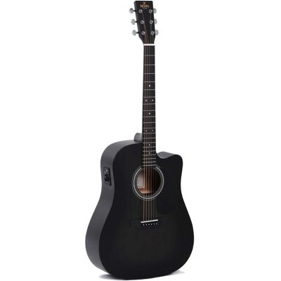 Sigma Guitars DMCE-BKB Blackburst electric-acoustic western guitar Sigma Guitars DMCE-BKB Blackburst electric-acoustic western guitar