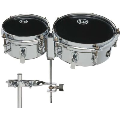 Latin Percussion LP845-K 6" & 8" Mini Snare Timbales mini drum set Latin Percussion LP845-K 6" & 8" Mini Snare Timbales mini drum set