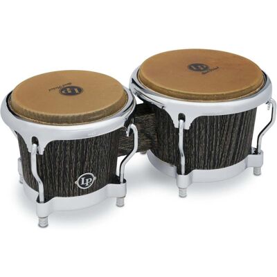 Latin Percussion LP201SA Uptown 7-1/4′′ & 8-5/8′′ Bongos Latin Percussion LP201SA Uptown 7-1/4′′ & 8-5/8′′ Bongos