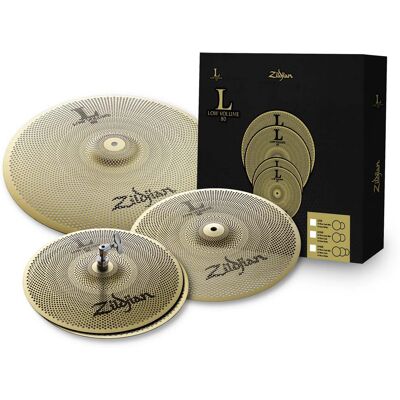 Zildjian Low Volume 348 Low Volume Cymbal Pack (13-14-18) Zildjian Low Volume 348 Low Volume Cymbal Pack (13-14-18)