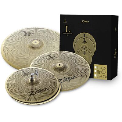 Zildjian L80 468 Low Volume Cymbal Set Zildjian L80 468 Low Volume Cymbal Set
