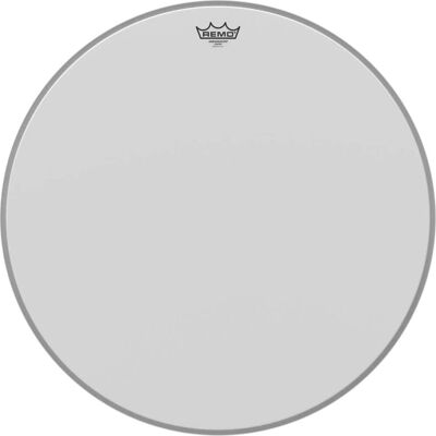Remo BR-1126-00 Ambassador Coated 26" bass drum head white Remo BR-1126-00 Ambassador Coated 26" bass drum head white