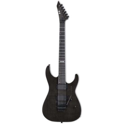 ESP E-II M-II FM STBLK with Case (See Thru Black) ESP E-II M-II FM STBLK with Case (See Thru Black)