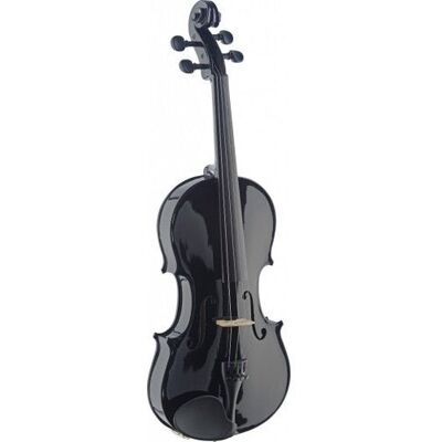 Stagg VN 4/4 TBK Violin with Soft Case (Black) Stagg VN 4/4 TBK Violin with Soft Case (Black)