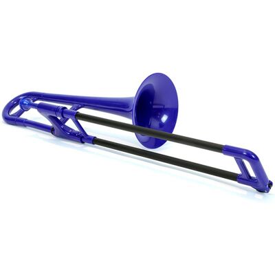 Jiggs pBone Mini Eb trombone, blue with bag Jiggs pBone Mini Eb trombone, blue with bag