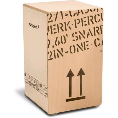 Schlagwerk CP404 2in-One Snare Cajon (Printed Birch) Schlagwerk CP404 2in-One Snare Cajon (Printed Birch)