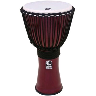 Toca TF2DJ-12R 12" Freestyle II Djembe Dark Red Toca TF2DJ-12R 12" Freestyle II Djembe Dark Red