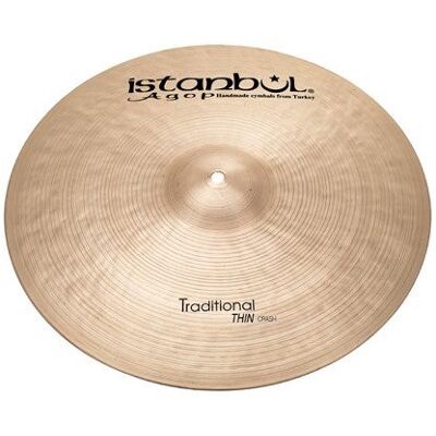 Istanbul Agop THC18 Traditional Series Thin Crash 18-inch Istanbul Agop THC18 Traditional Series Thin Crash 18-inch