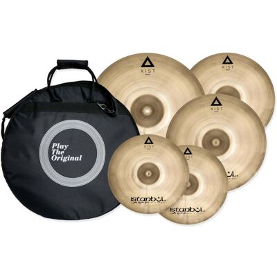 Istanbul Agop XIST Brilliant Cymbal Set (14, 16, 18, 20) with Cymbal Bag Istanbul Agop XIST Brilliant Cymbal Set (14, 16, 18, 20) with Cymbal Bag