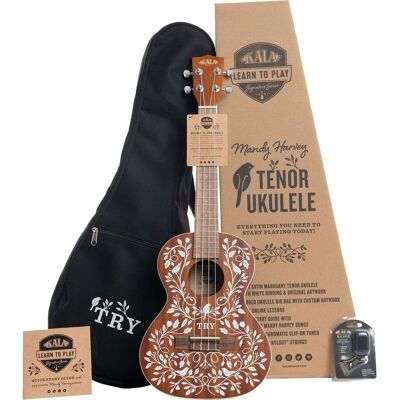 Kala Learn to Play Mandy Harvey Signature Series Tenor Ukulele Kala Learn to Play Mandy Harvey Signature Series Tenor Ukulele