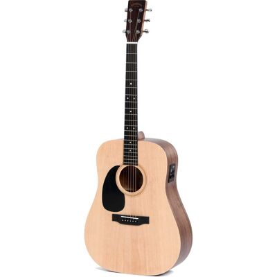 Sigma Guitars DMEL+ left-handed, electro-acoustic dreadnought guitar Sigma Guitars DMEL+ left-handed, electro-acoustic dreadnought guitar