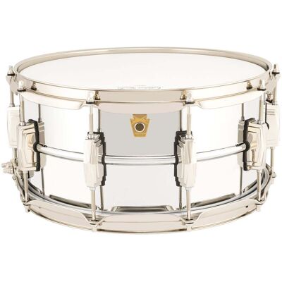 Ludwig LB402BN Super Chrome over Brass 14 x 6.5-inch Snare Drum Ludwig LB402BN Super Chrome over Brass 14 x 6.5-inch Snare Drum