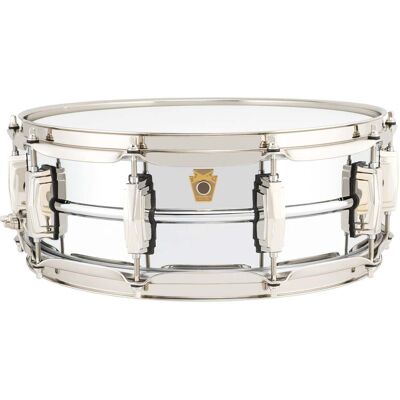 Ludwig LB400BN Super Chrome over Brass 14 x 5-inch Snare Drum Ludwig LB400BN Super Chrome over Brass 14 x 5-inch Snare Drum