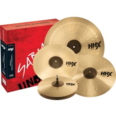 Sabian 15005XTMN HHX Performance Set 4-piece cymbal set Sabian 15005XTMN HHX Performance Set 4-piece cymbal set