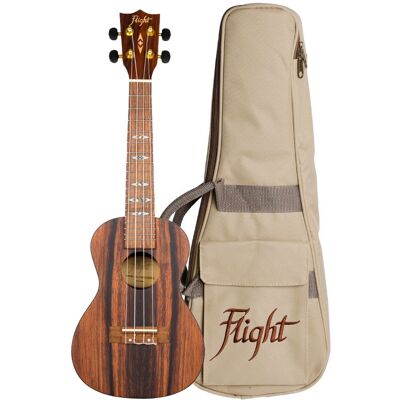 Flight Supernatural Series DUC460 Amara Concert Ukulele with Gig Bag Flight Supernatural Series DUC460 Amara Concert Ukulele with Gig Bag