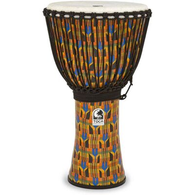 Toca SFDJ-14KB Freestyle Rope Tuned 14-inch djembe with bag Toca SFDJ-14KB Freestyle Rope Tuned 14-inch djembe with bag