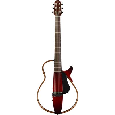 Yamaha SLG200S Crimson Red Burst Silent Guitar electric-acoustic western guitar Yamaha SLG200S Crimson Red Burst Silent Guitar electric-acoustic western guitar