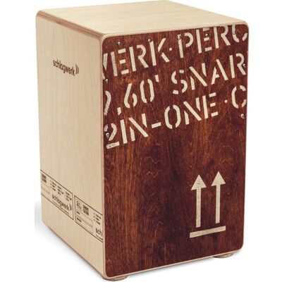 Schlagwerk CP403RED 2inOne Snare Cajon Red Edition Medium Schlagwerk CP403RED 2inOne Snare Cajon Red Edition Medium