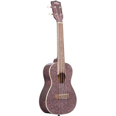 Kala KA-SPRK-PINK Sparkle Series Pink Champagne Concert Ukulele with Gig Bag Kala KA-SPRK-PINK Sparkle Series Pink Champagne Concert Ukulele with Gig Bag