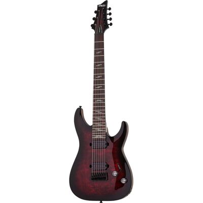 Schecter Omen Elite-7 Black Cherry Burst Electric Guitar Schecter Omen Elite-7 Black Cherry Burst Electric Guitar