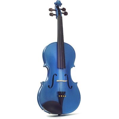 Stentor SR1441 Harlequin 16 inch (4/4) Atlantic Blue Acoustic Viola + Case and Bow Stentor SR1441 Harlequin 16 inch (4/4) Atlantic Blue Acoustic Viola + Case and Bow