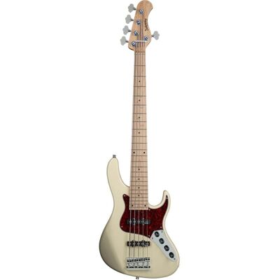 Sadowsky MetroLine 24-5 Vintage Ash Solid Olympic White High Polish 5-String Electric Bass Guitar Sadowsky MetroLine 24-5 Vintage Ash Solid Olympic White High Polish 5-String Electric Bass Guitar