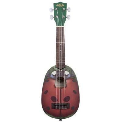 Kala KA-NV-LBUG Novelty Series Soprano Ukulele with Gig Bag (Ladybug) Kala KA-NV-LBUG Novelty Series Soprano Ukulele with Gig Bag (Ladybug)