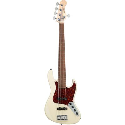 Sadowsky MetroLine 21-5 Vintage Alder Solid Olympic White High Polish 5-String Electric Bass Guitar Sadowsky MetroLine 21-5 Vintage Alder Solid Olympic White High Polish 5-String Electric Bass Guitar