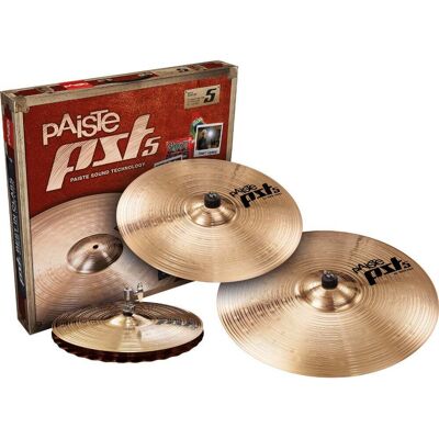 Paiste PST5 Rock cymbal set 2014 Paiste PST5 Rock cymbal set 2014