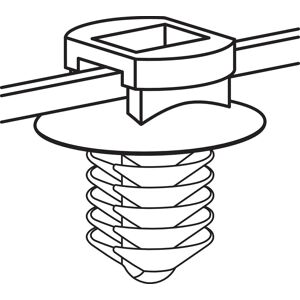 111-85880 HellermannTyton - T50RFT8-PA66HS-BK 111-85880 HellermannTyton - T50RFT8-PA66HS-BK