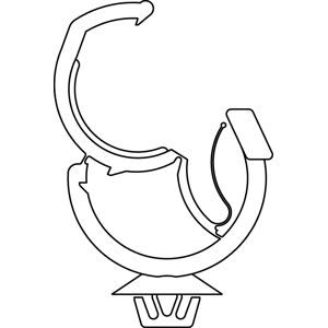 151-00370 HellermannTyton - AHC3BHR-PA66HIRHS-BK 151-00370 HellermannTyton - AHC3BHR-PA66HIRHS-BK