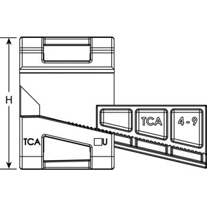 Hellermann Tyton Model 151-01187 Cable Clamp - Durable Fixing Hellermann Tyton Model 151-01187 Cable Clamp - Durable Fixing