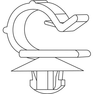 Hellermann Tyton KSFT6.5OC7-9-PA66-BK Cable Clamp - Black Hellermann Tyton KSFT6.5OC7-9-PA66-BK Cable Clamp - Black
