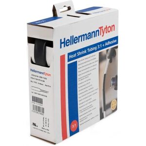 Hellermann Tyton 308-10600 Black Heat Shrink Tube - Cable Insulation Hellermann Tyton 308-10600 Black Heat Shrink Tube - Cable Insulation