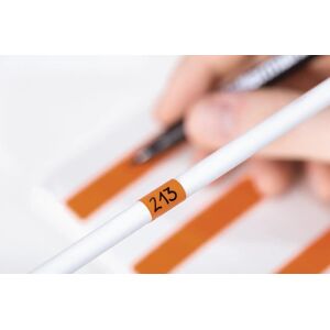Hellermann Tyton HSMB-C3-1402-OG-1402-CL/OG Orange Vinyl - Cable Labels Hellermann Tyton HSMB-C3-1402-OG-1402-CL/OG Orange Vinyl - Cable Labels