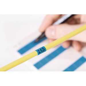 Hellermann Tyton HSMB-C3-1402-BU-1402-BU/CL Blue Vinyl Cable Labels - Cable Labels Hellermann Tyton HSMB-C3-1402-BU-1402-BU/CL Blue Vinyl Cable Labels - Cable Labels
