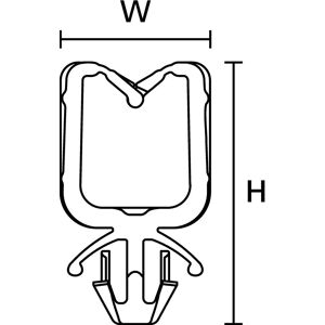 151-03957 HellermannTyton - HC10.5WPM6.3-PP-BK 151-03957 HellermannTyton - HC10.5WPM6.3-PP-BK